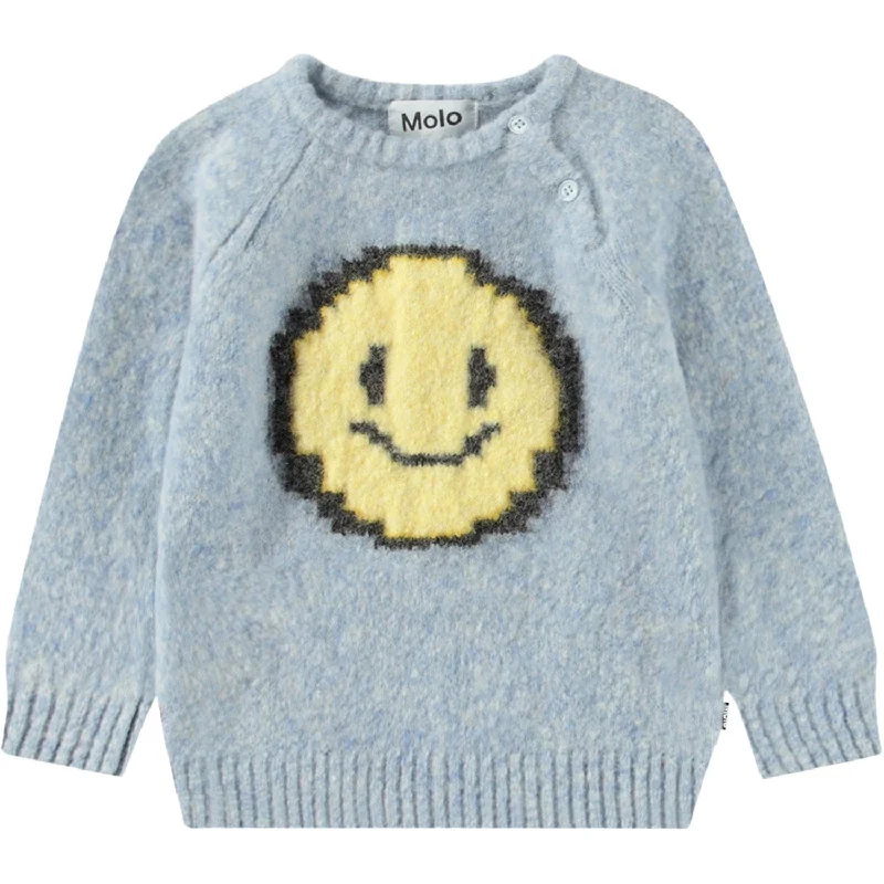 Molo Pixel Smile Bless CrewneckCrewneckfinish