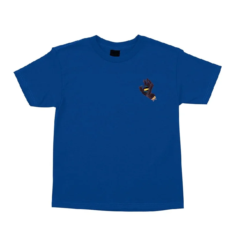 Santa Cruz Framework Hand Short Sleeve Youth T-Shirt - Royal BluePlush Short Sleeve Tops