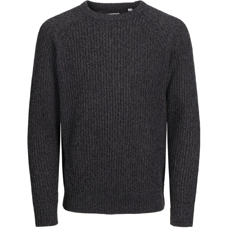 Jack & Jones Junior Asphalt Jones Knit Crew Neck BlouseCrewneckweb