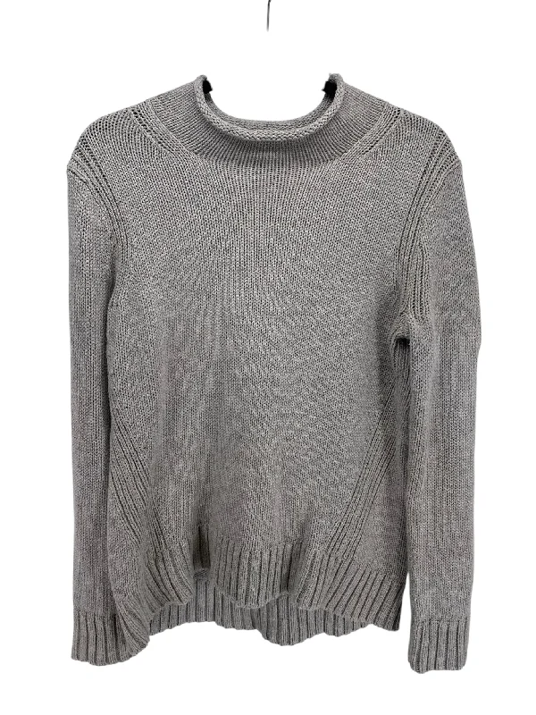 J Crew Misses Size Medium Grey SweaterCrewnecktailor