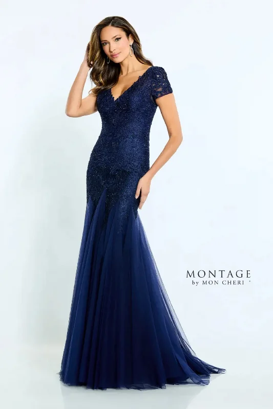 TightcircleMontage M501 Long Evening Gown Beaded Formal Dress