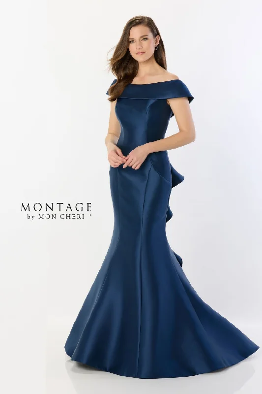 TightmelodyMontage M2237 Long Formal Ruffle Evening Dress