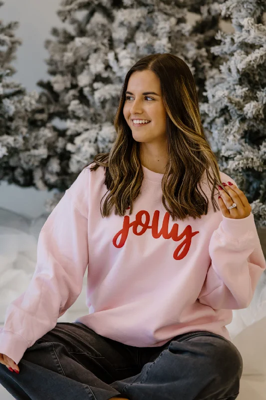 Jolly Crewneck | Light PinkCrewneckcustom