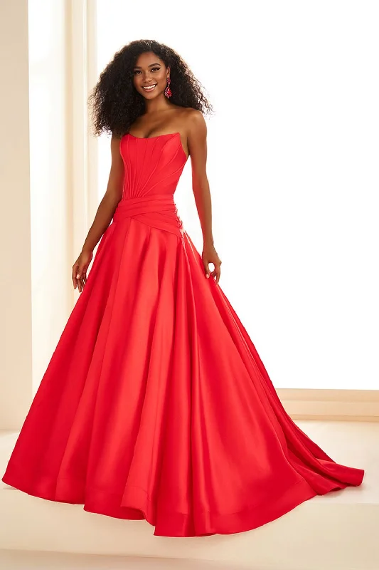 TightsportsbraEllie Wilde EW36105 Prom Ball Gown Formal Long Evening Dress