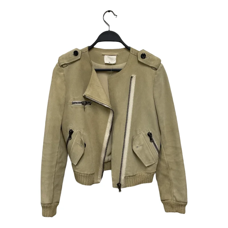 Pocketed Jackets3.1 phillip lim/Jacket/Leather/CRM