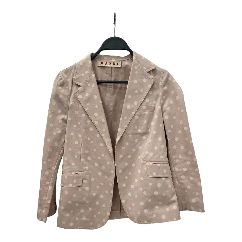 Cashmere JacketsMARNI///Jacket/42/Polka dot/Cotton/PNK//W [Designers] Essentials/