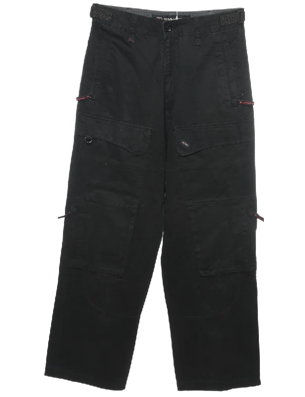 Winter JacketsBlack Cargo Style Trousers - W34 L31