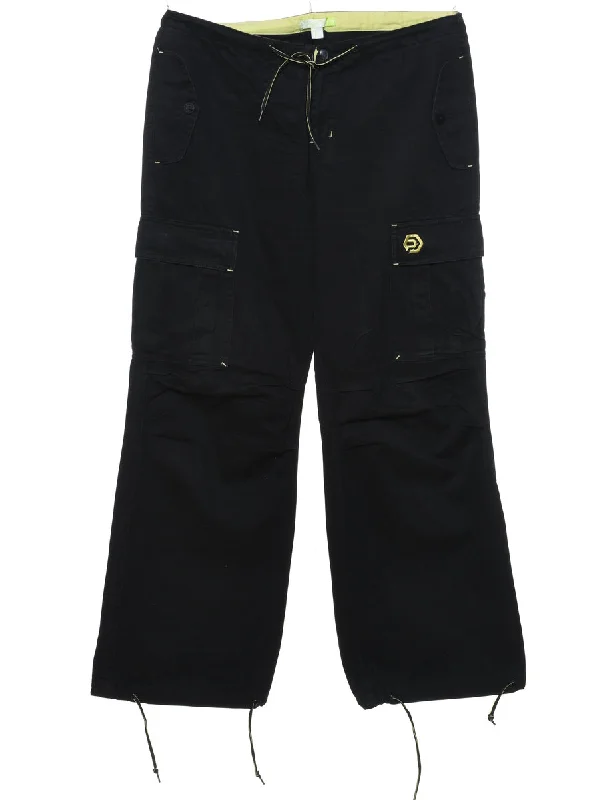 Windproof JacketsBlack Cargo Trousers - W34 L30