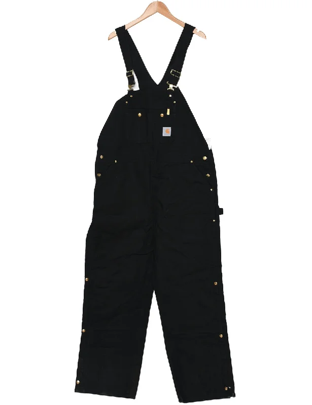 Button-Up JacketsBlack Carhartt Workwear Dungarees - W44 L32