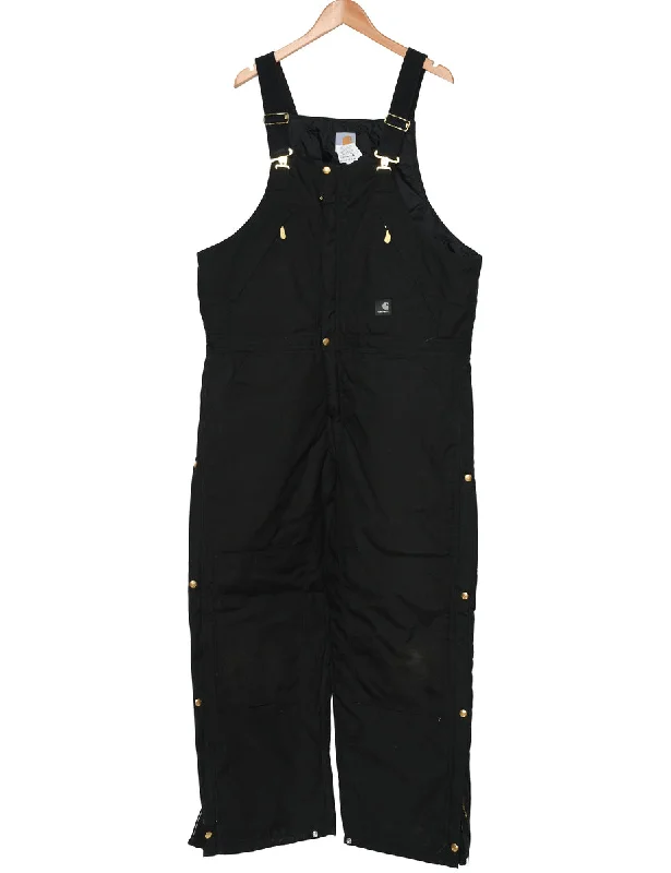 Hooded JacketsBlack Carhartt Workwear Dungarees - W48 L30