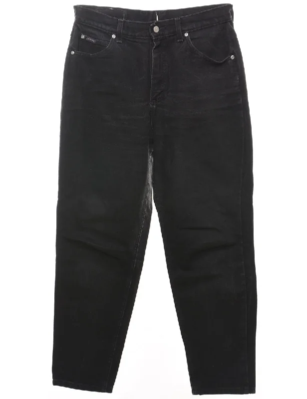 College JacketsBlack Tapered Lee Jeans - W31 L28