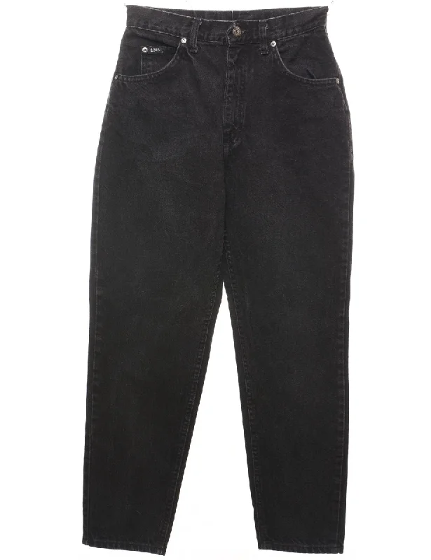 Fishing JacketsTapered Black Lee Jeans - W25 L28