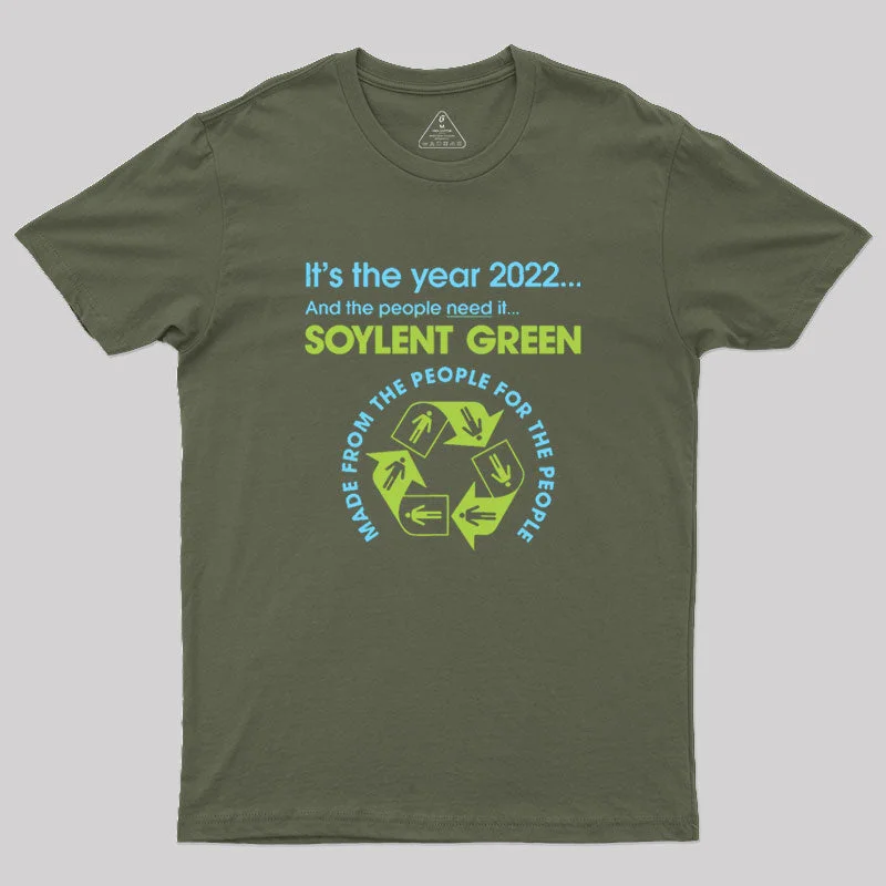 2022 Soylent Green Geek T-ShirtInfluencer Tee