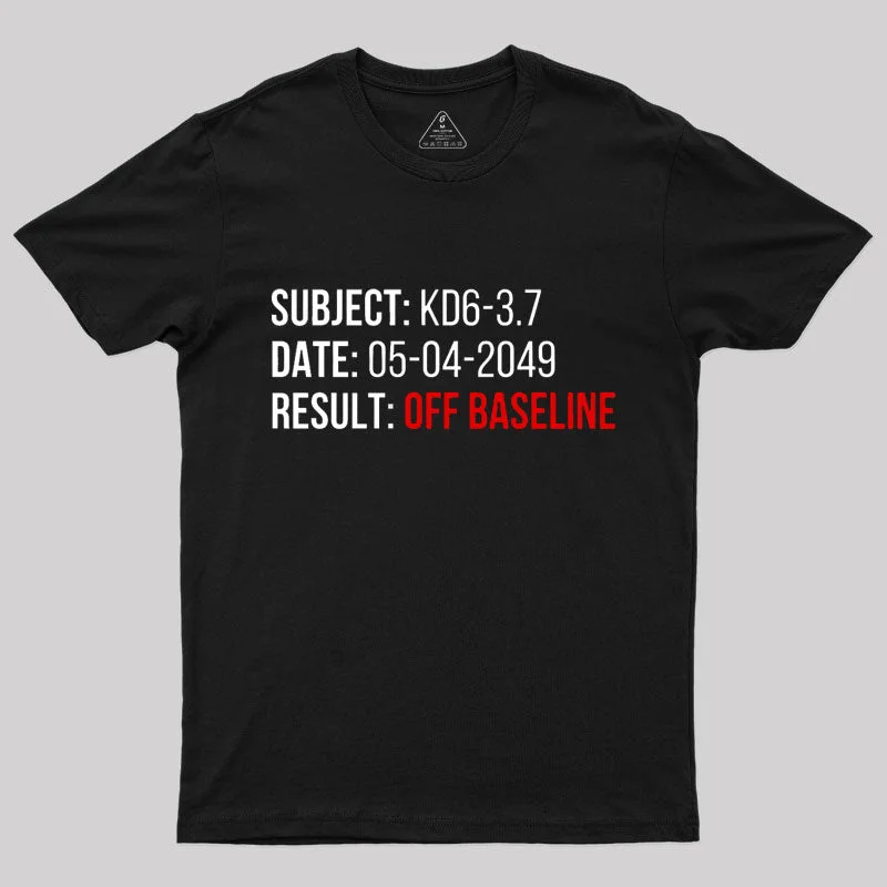 Blade Runner - OFF BASELINE T-ShirtQuick-Dry Tee