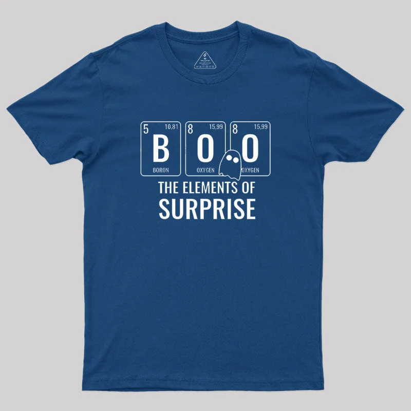 Boo! The Elements of Surprise Geek T-ShirtGradient Tee