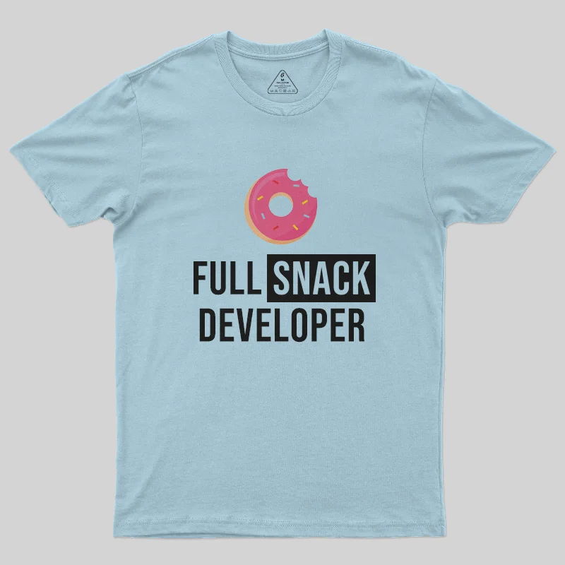 Full Snack Developer T-ShirtInfluencer Tee