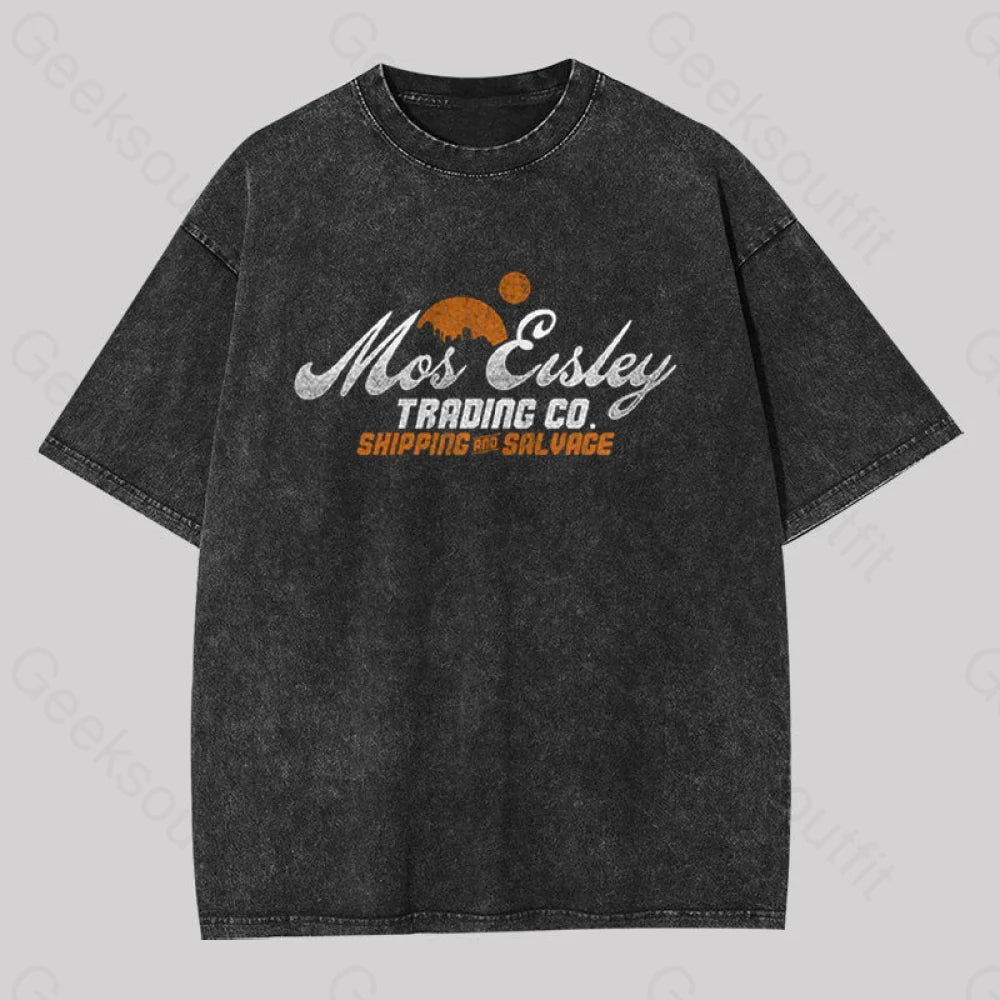 Mos Eisley Geek Washed T-shirtOversized Tee