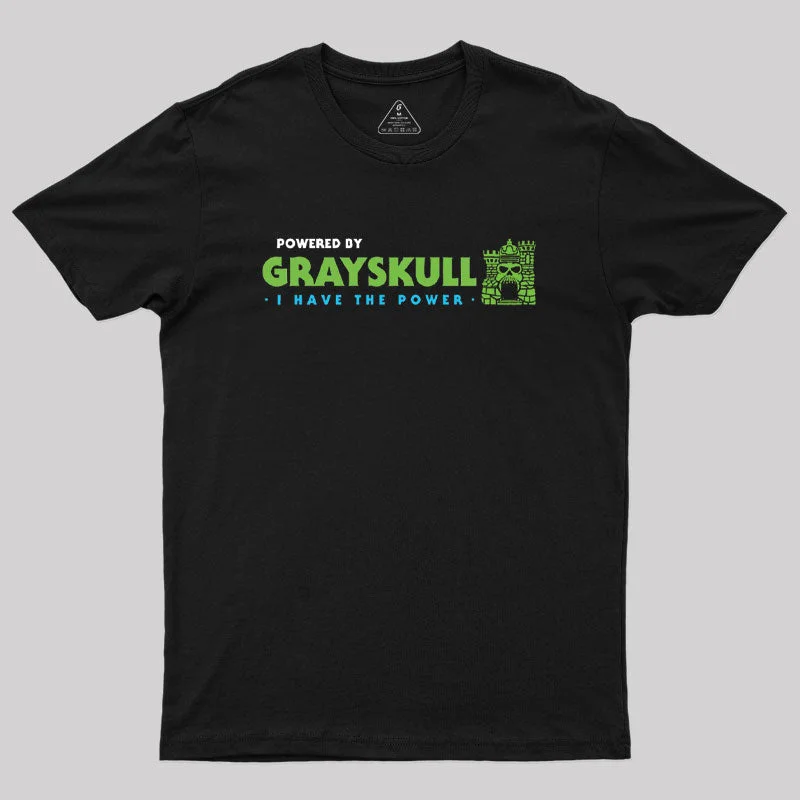 Powered By Grayskull Geek T-ShirtGym Tee