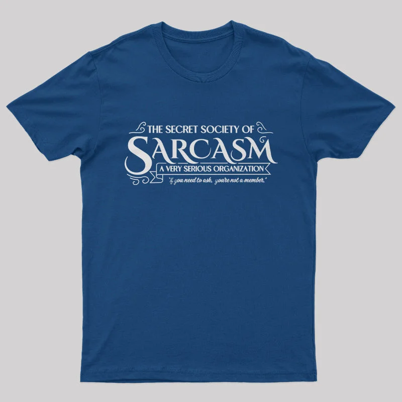 Secret Society of Sarcasm T-ShirtCrop Top Tee