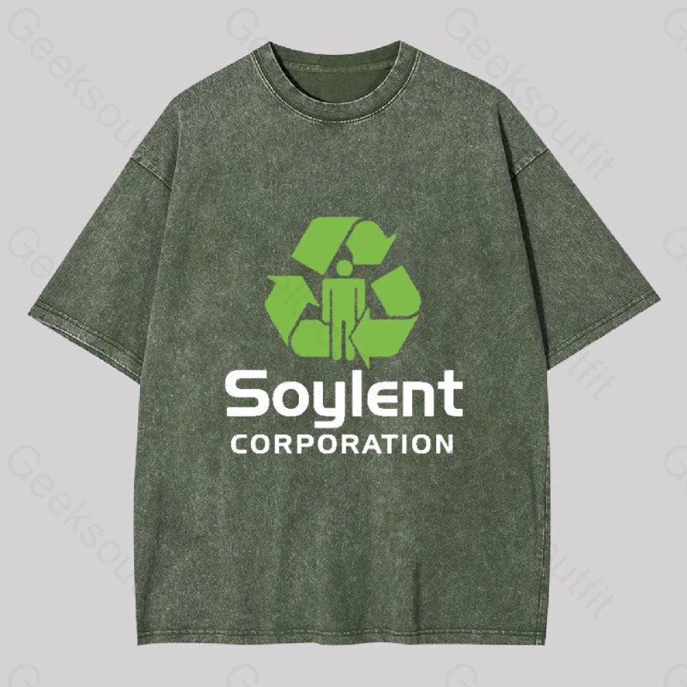 Soylent Corporation Geek Washed T-shirtHeavyweight Tee