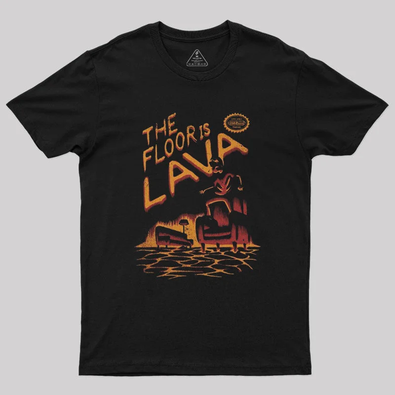 The Floor Is Lava Nerd T-ShirtParty Tee