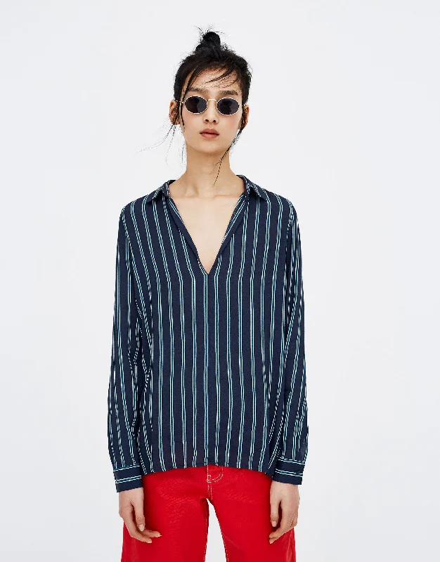 Urban ShirtsStriped long sleeve shirt