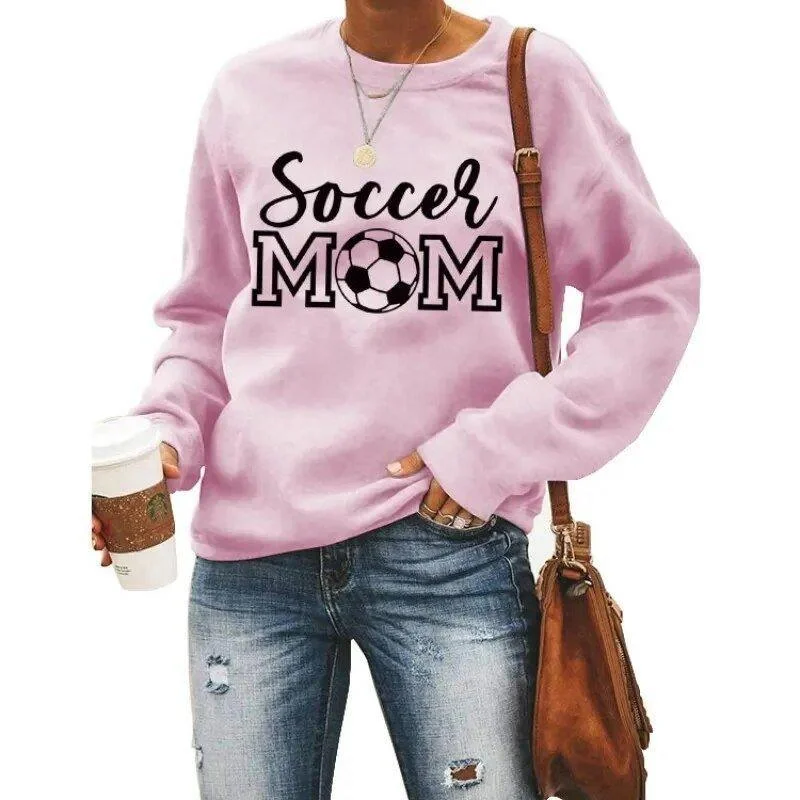 Fringed HoodiesSoccer Mom Sweatshirt