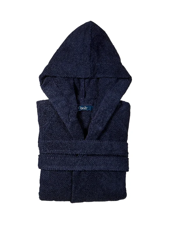 Christy "Brixton" Bathrobes in Midnight Blue