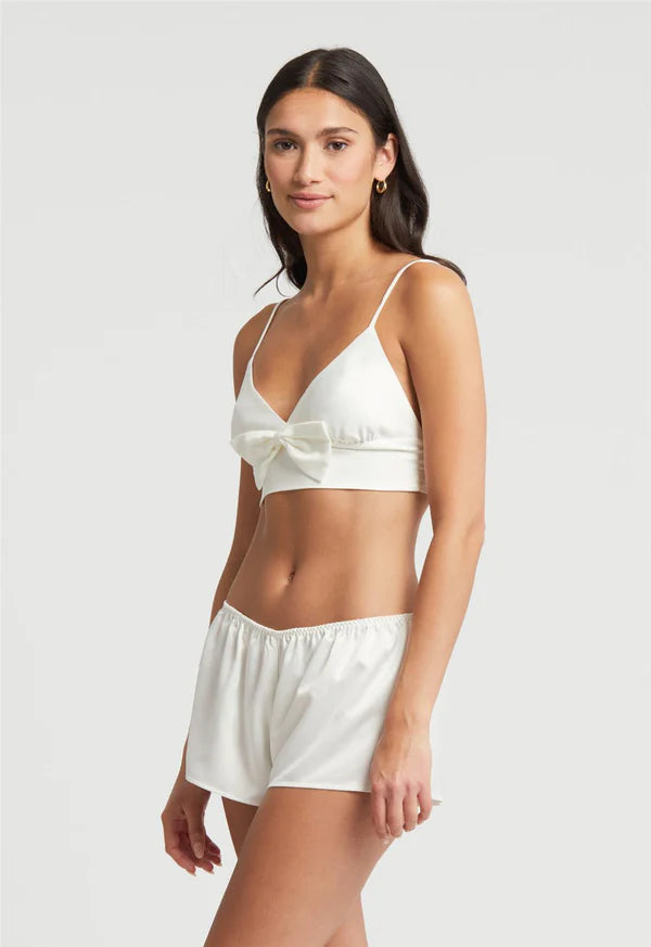 Rya Shimmer Bralette & Short Set for Stella Vasilantonakis + George Pagonis Bridal Registry