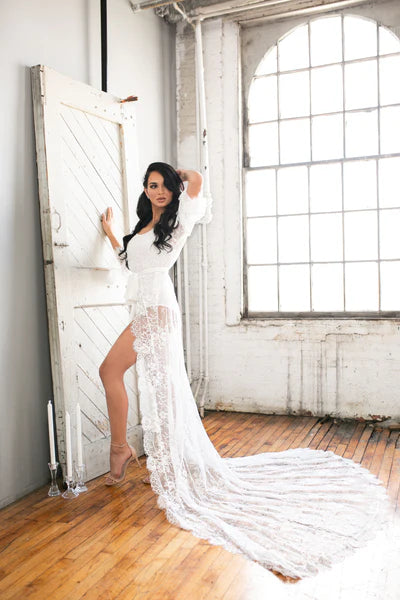 Bianca Robe for Stella Vasilantonakis + George Pagonis Bridal Registry