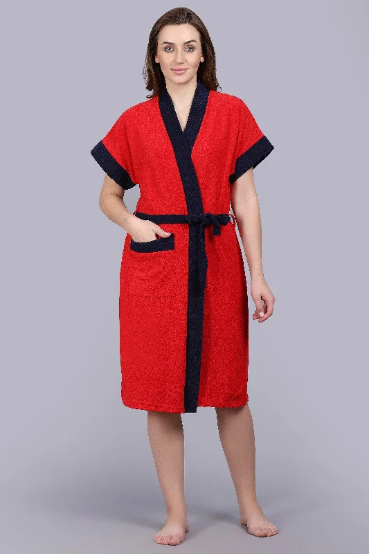 Terry Free Size Women Bathrobe