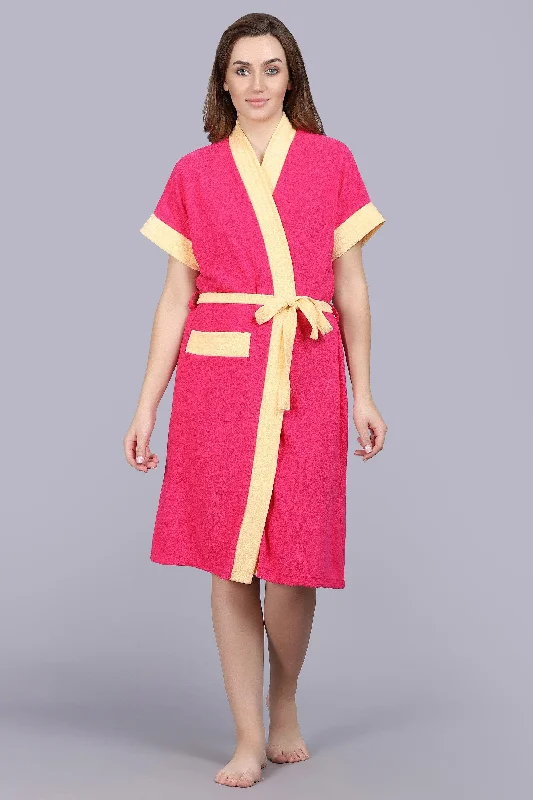 Terry Free Size Women Bathrobe