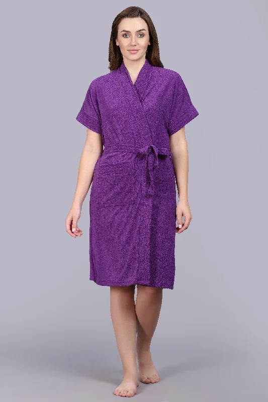 Terry Free Size Women Bathrobe