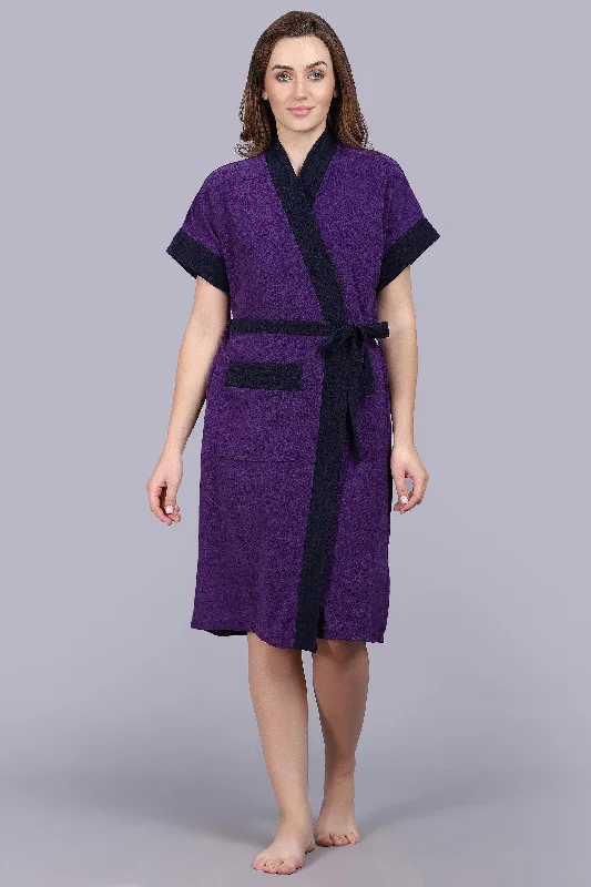 Terry Free Size Women Bathrobe