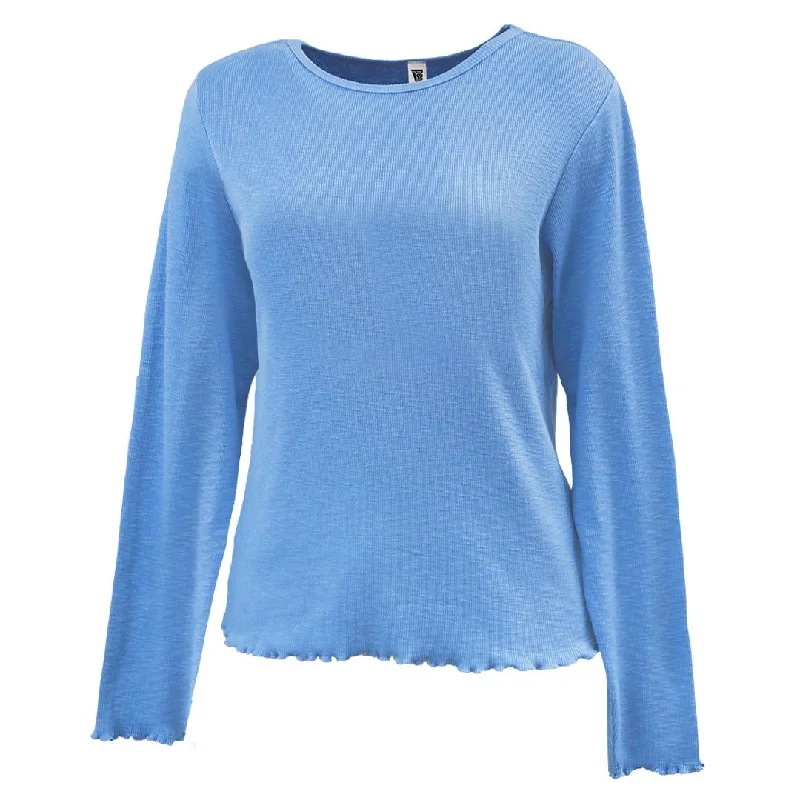 Pennant Women's Ruffle CrewCrewneckoutfit