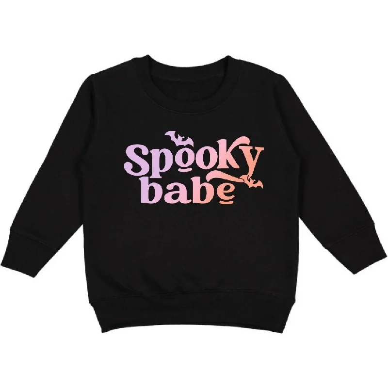 Cropped HoodiesSweet Wink Sweatshirt - Spooky Babe